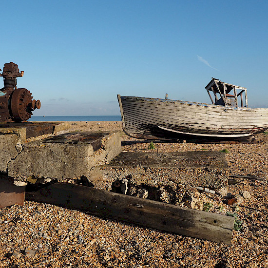 Where England meets the Channel: Dungeness (photo © hidden europe)